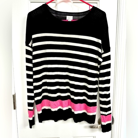 A New Day Lightweight Sweater Size Medium Preppy - Picture 1 of 9